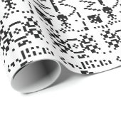 Binair berichtenantwoord van Arecibo Cadeaupapier (Rol Hoek)