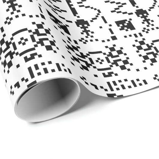 Binair berichtenantwoord van Arecibo Cadeaupapier (Rol Hoek)