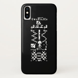 Binair berichtenantwoord van Arecibo Case-Mate iPhone Case