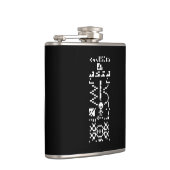 Binair berichtenantwoord van Arecibo Heupfles (Rechts)