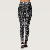Binair berichtenantwoord van Arecibo Leggings (Achterkant)