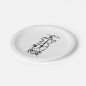 Binair berichtenantwoord van Arecibo Papieren Bordje (Gekanteld)