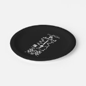 Binair berichtenantwoord van Arecibo Papieren Bordje (Gekanteld)