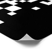 Binair berichtenantwoord van Arecibo Poster (Hoek)