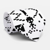 Binair berichtenantwoord van Arecibo Stropdas (Opgerold)