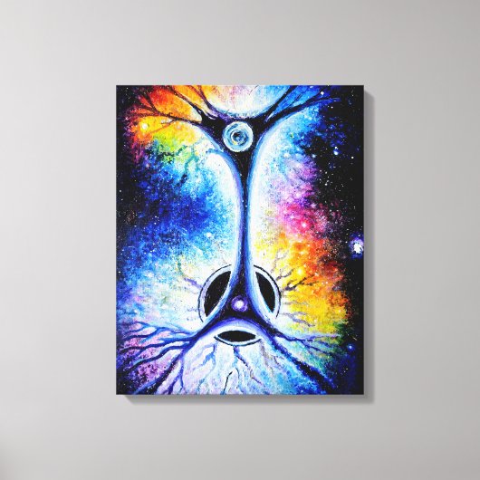 Binair Canvas Afdruk (Voorkant)