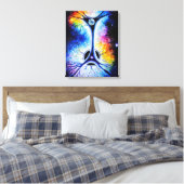Binair Canvas Afdruk (Insitu (Slaapkamer))