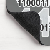 binair codeontwerp muismat (Hoek)