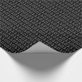 Binair codepatroon voor computer opheffen en koele cadeaupapier (Hoek)