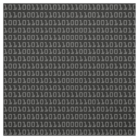 Binair codepatroon voor computer opheffen en koele stof (Swatch)