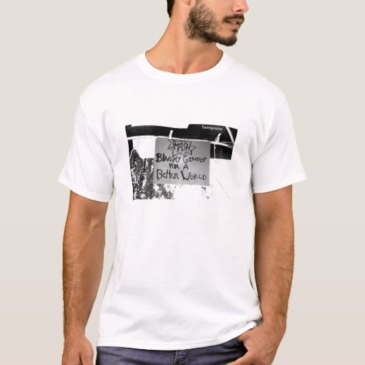 Binair geslacht t-shirt (Voorkant)