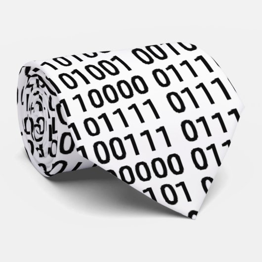 Binair: Ik hou van programma Stropdas (Opgerold)