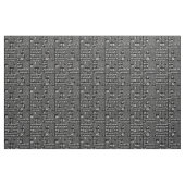 Binair in zwart-wit stof (Fat Quarter)