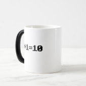 Binair Magische Mok (Voorkant links)