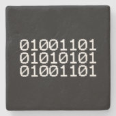 BINAIR MUM STENEN ONDERZETTER (Voorkant)