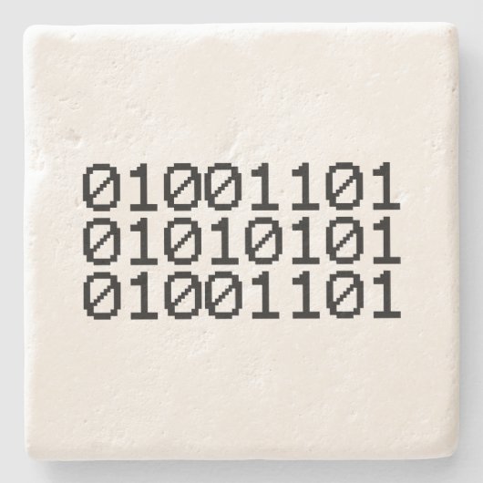 BINAIR MUM STENEN ONDERZETTER (Voorkant)