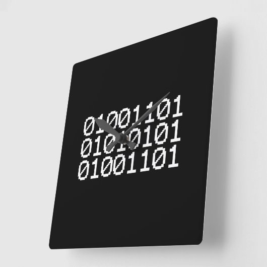 BINAIR MUM VIERKANTE KLOK (Hoek)