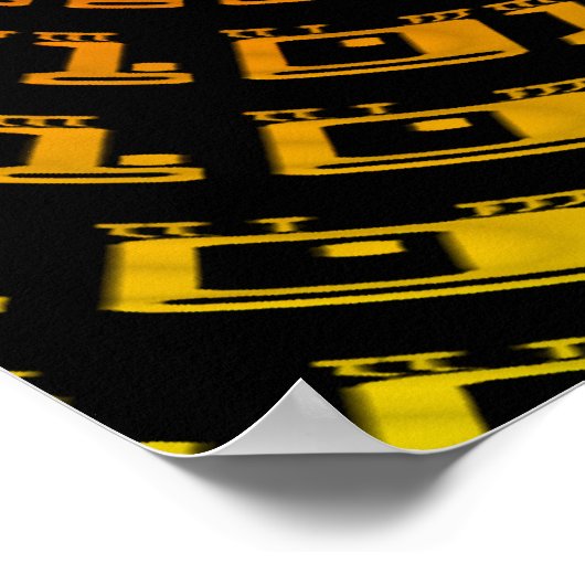 Binair poster Vortex (Hoek)