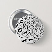 BINAIR STELSEL RONDE BUTTON 5,7 CM (Voorkant /achterkant)