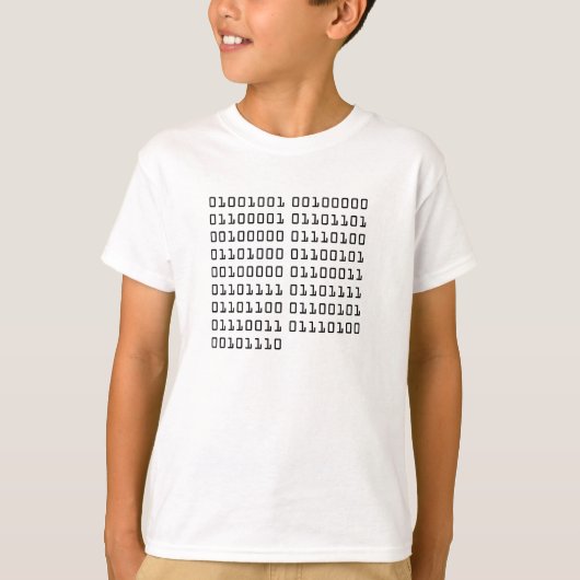 Binair T Shirt (Voorkant)