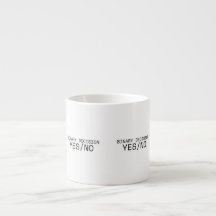 Binaire Beslissing Ja Nee Minimalistische Schrijfm