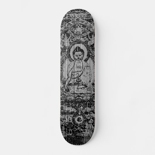 Binaire Boeddha Persoonlijk Skateboard (Voorkant)