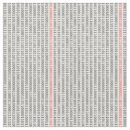 Binaire code Computer Engineer Stof