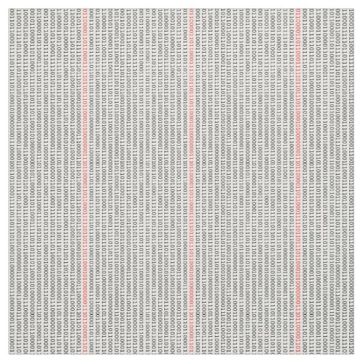 Binaire code Computer Engineer Stof (Swatch)