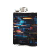 Binaire code fles heupfles (Links)