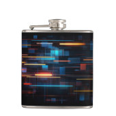 Binaire code fles heupfles (Voorkant)