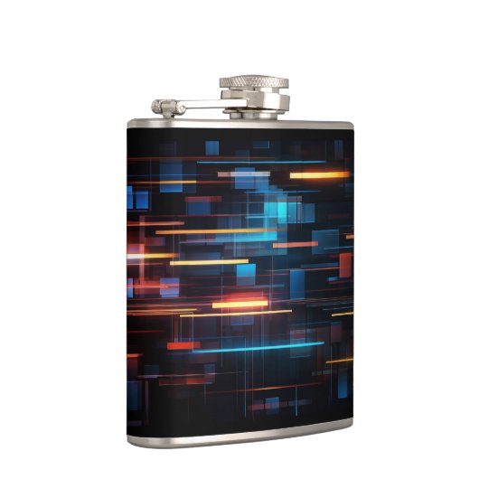 Binaire code fles heupfles (Rechts)