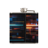 Binaire code fles heupfles (Achterkant)