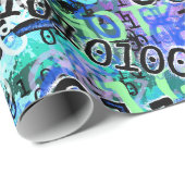 Binaire Code Geek Cadeaupapier (Rol Hoek)