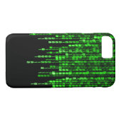 Binaire code groene handleiding Case-Mate iPhone case (Achterkant (Horizontaal))