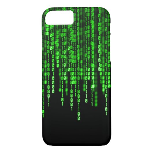 Binaire code groene handleiding Case-Mate iPhone case (Achterkant)