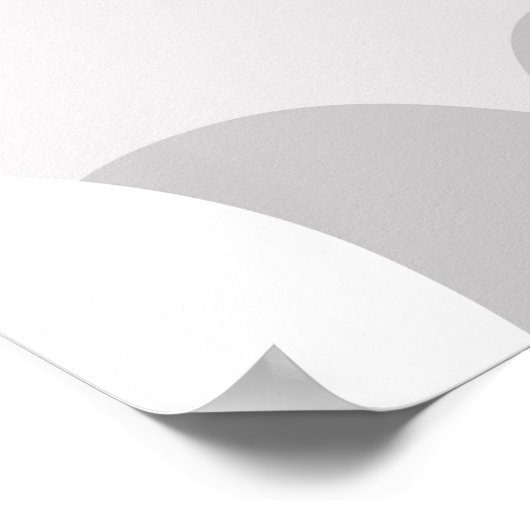 Binaire code Ik hou van je poster Geek hart (Hoek)