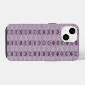 Binaire code in elke kleur iPhone hoesje (Achterkant horizontaal)