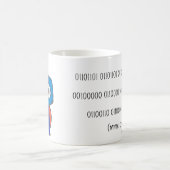 Binaire code koffie-mok met Robot Koffiemok (Center)