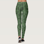 Binaire code leggings (Achterkant)