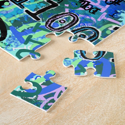 Binaire code legpuzzel (Zijkant)