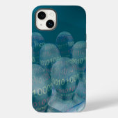binaire code , man en digitale communicatie Case-Mate iPhone case (Achterkant)