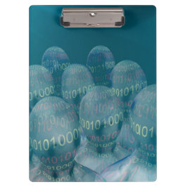 binaire code , man en digitale communicatie . klembord