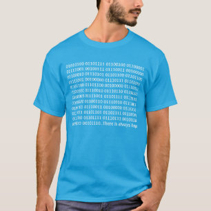 BINAIRE CODE MET BERICHT T-SHIRT