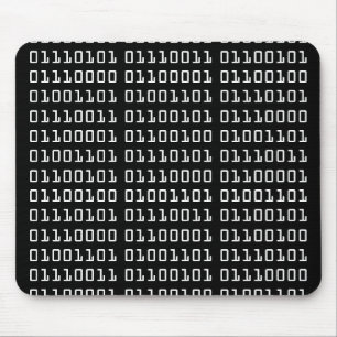 Binaire Code Mousepad Muismat
