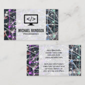 Binaire code | Netwerk | Techniek Visitekaartje (Voorkant / Achterkant)