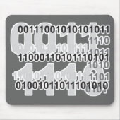 binaire code ontwerp muismat (Voorkant)