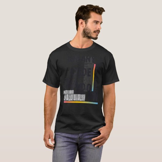 Binaire Code Retro Computer Freak Programmeur Nerd T-shirt (Voorkant volledig)
