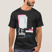 Binaire Code Retro Computer Freak Programmeur Nerd T-shirt (Voorkant)
