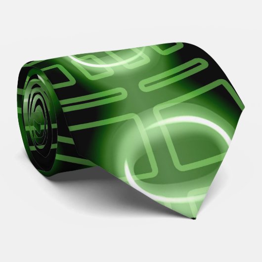 Binaire code stropdas (Opgerold)