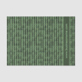 Binaire code tissuepapier (Voorkant)